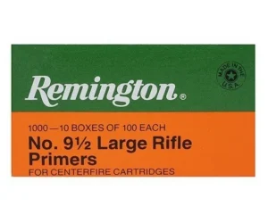 Remington #9 1/2 M Large Rifle Magnum Primers | 1,000 Count